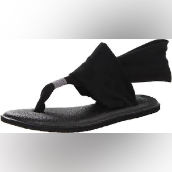Sanuk Shoes - Sanuk Women’s Black Yoga Sling 2 Sandals